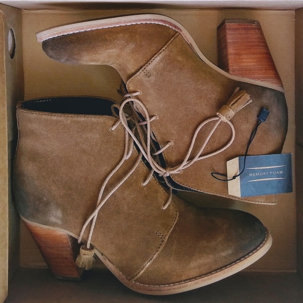 🆕🌿SUEDE BOHO BOOTIES🌿 - Picture 6 of 8